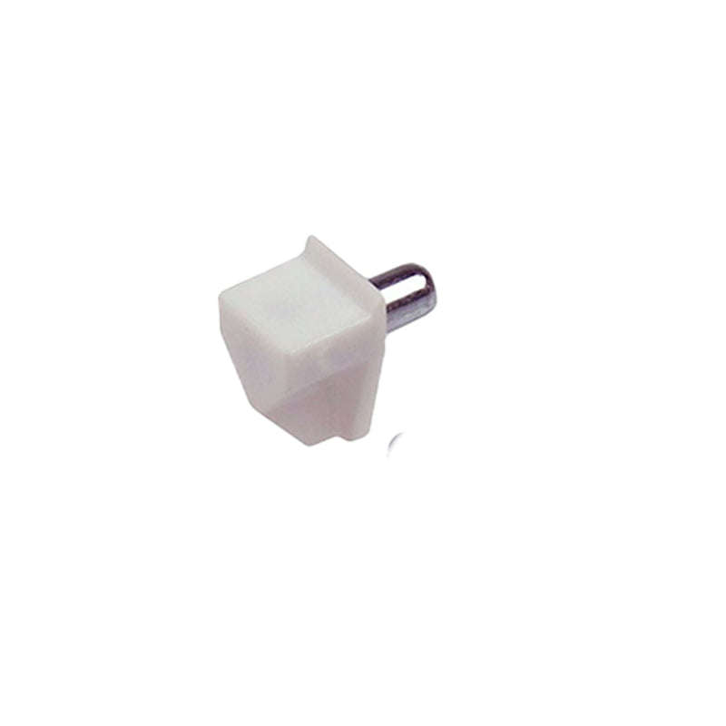 ROCO Prepack Shelf Support White With Steel Pin ( 10 Per Pack )
