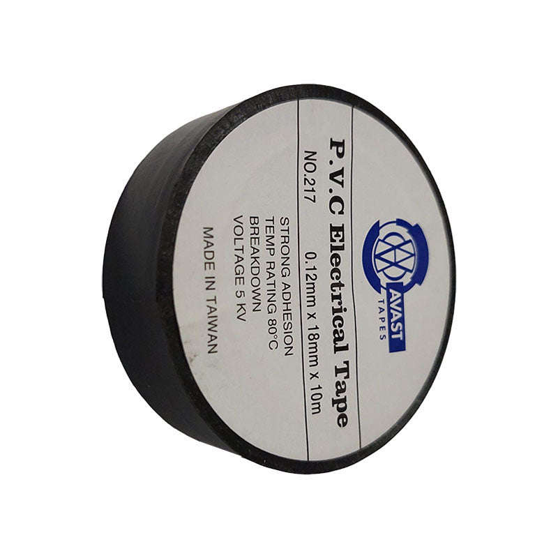 AVAST PVC Insulation Tape Black 10m
