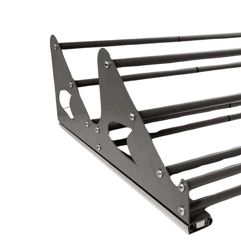 ROCO Adjustable Shoe Rack Grey 704mm x 405mm x 107mm