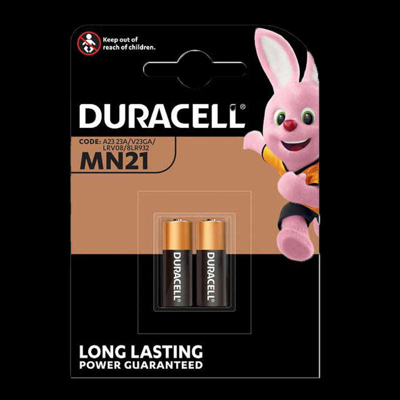 DURACELL Plus Remote Battery 12v Mn21 ( Pack of 2 )