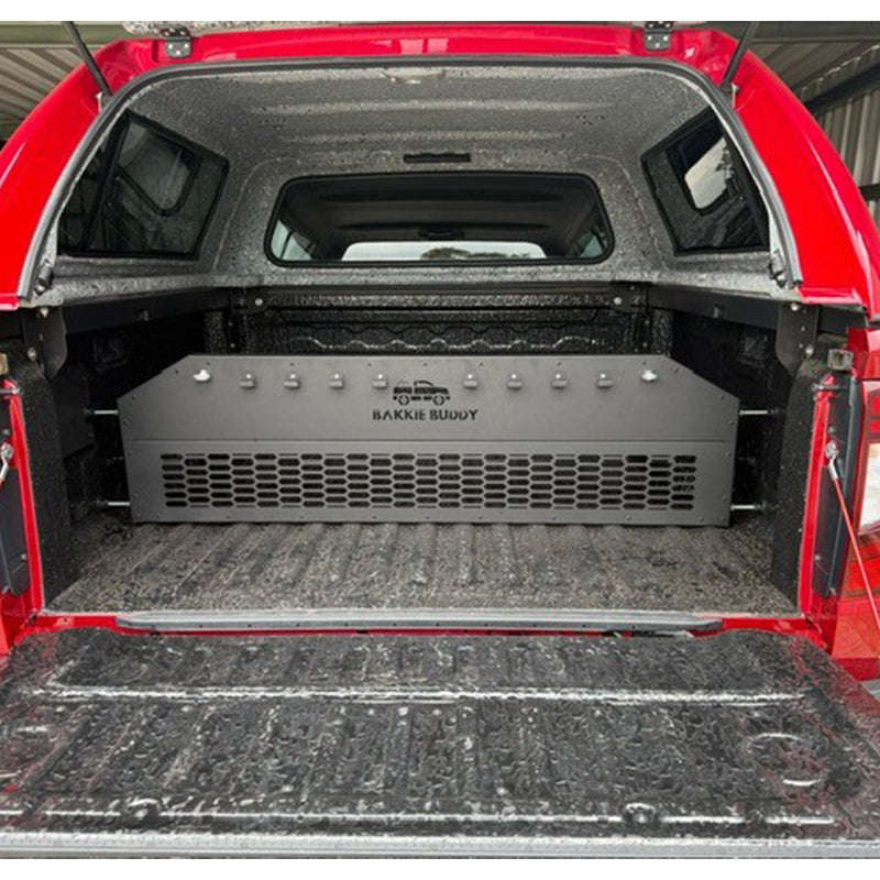 BAKKIE BUDDY Premium Loading Bay Separator & Organizer Black Powder Coated 1500mm