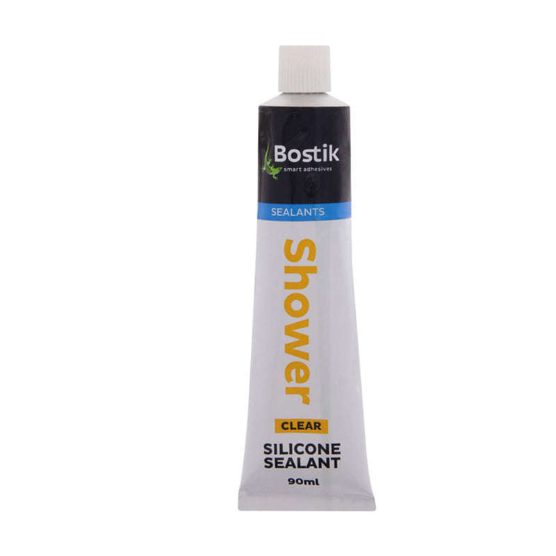 BOSTIK Shower Sanitary Silicone Sealant Clear 90ml