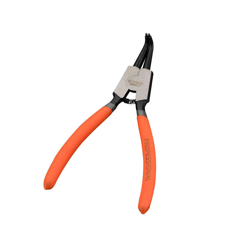 HARDEN Circlip Plier External Bent Jaw 7" (170mm)