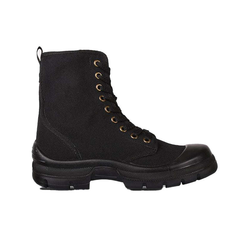 PATRIOT Black Canvas Security Boot Soft Toe