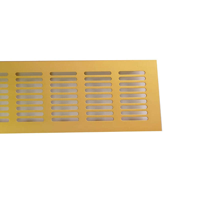 ROCO Aluminum Airvent Gold 400mm x 80mm