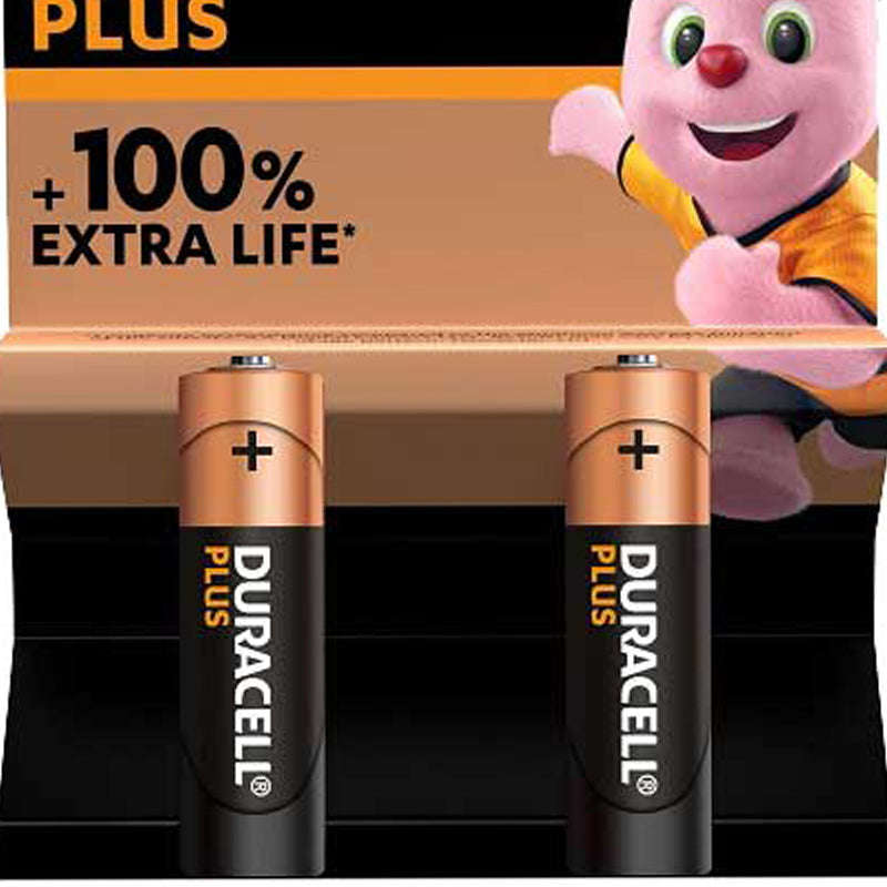 DURACELL Plus Battery AA Penlight 1.5v ( Pack of 2 )