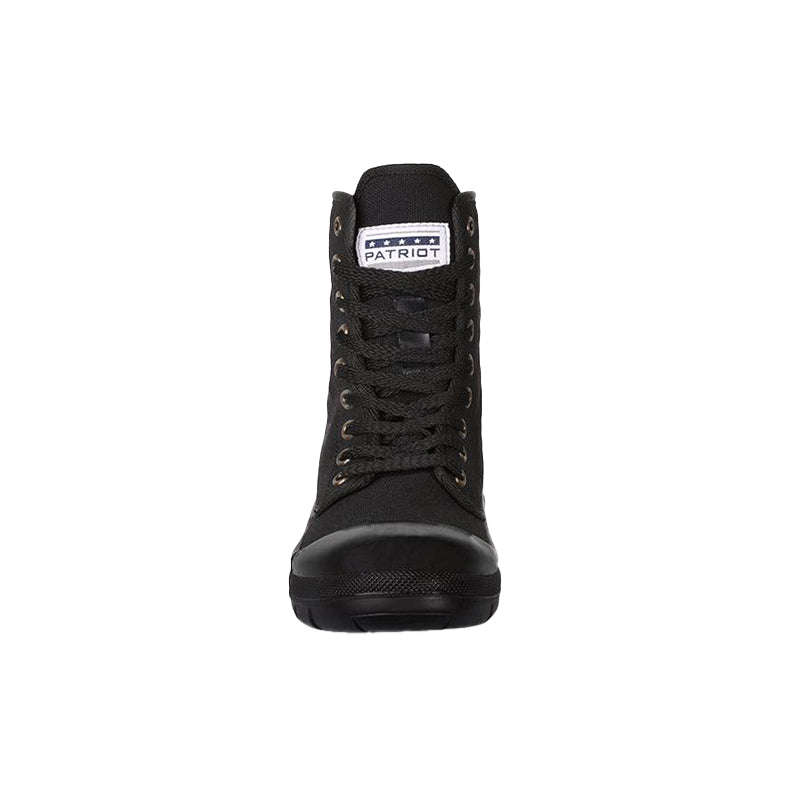 PATRIOT Black Canvas Security Boot Soft Toe