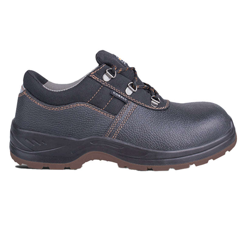 DOT Cobalt Safety Shoe Oil/Acid Steel Toe Black