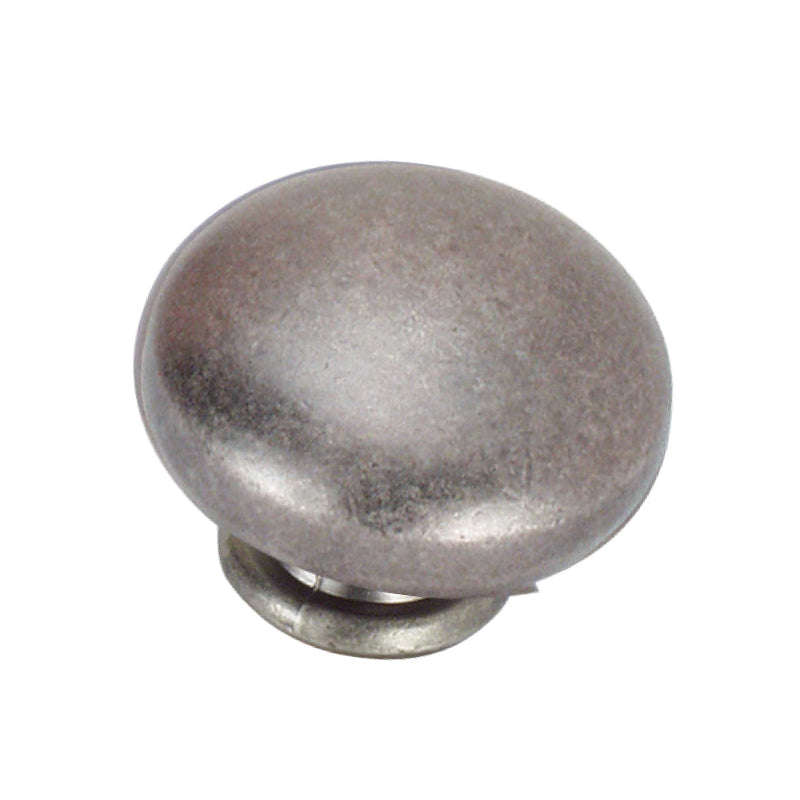ROCO Lite Mushroom Drawer Knob Pewter 30mm