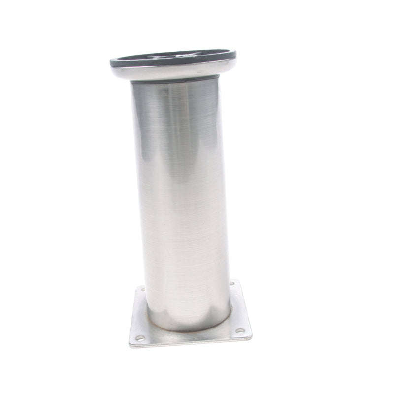 ROCO Adjustable Round Table Leg Silver 150mm x 50mm