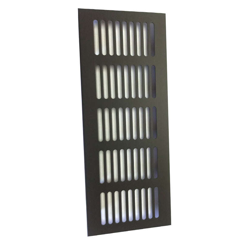 ROCO Aluminum Airvent  Black 200mm x 80mm