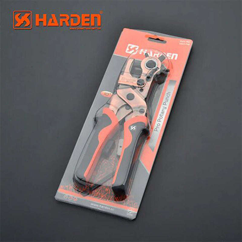 HARDEN Pro Rotary Punch With Multi Hole 250mm