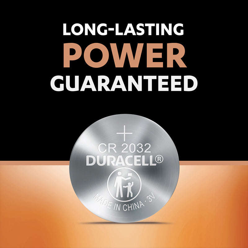 DURACELL Battery CR2032 Lithium Coin 3v ( Pack of 2 )