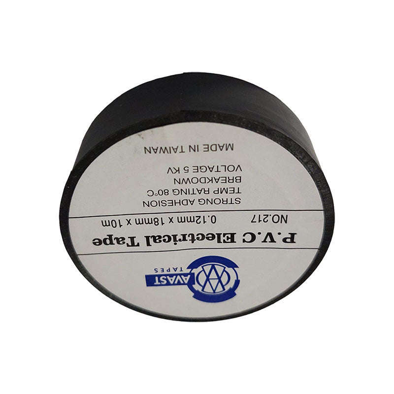 AVAST PVC Insulation Tape Black 10m