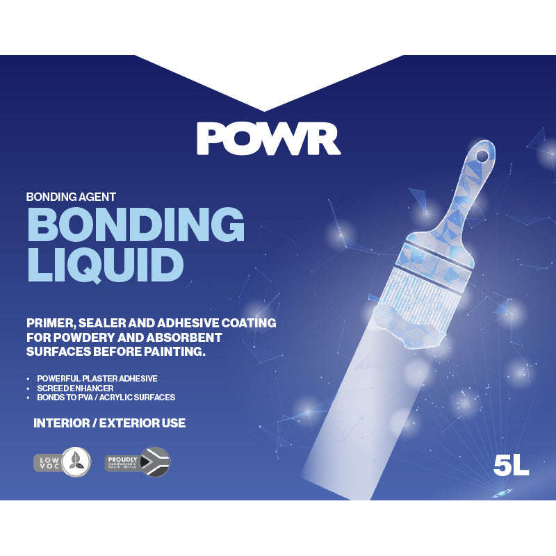 POWR Bonding Liquid Bonding Agent 5 Litre