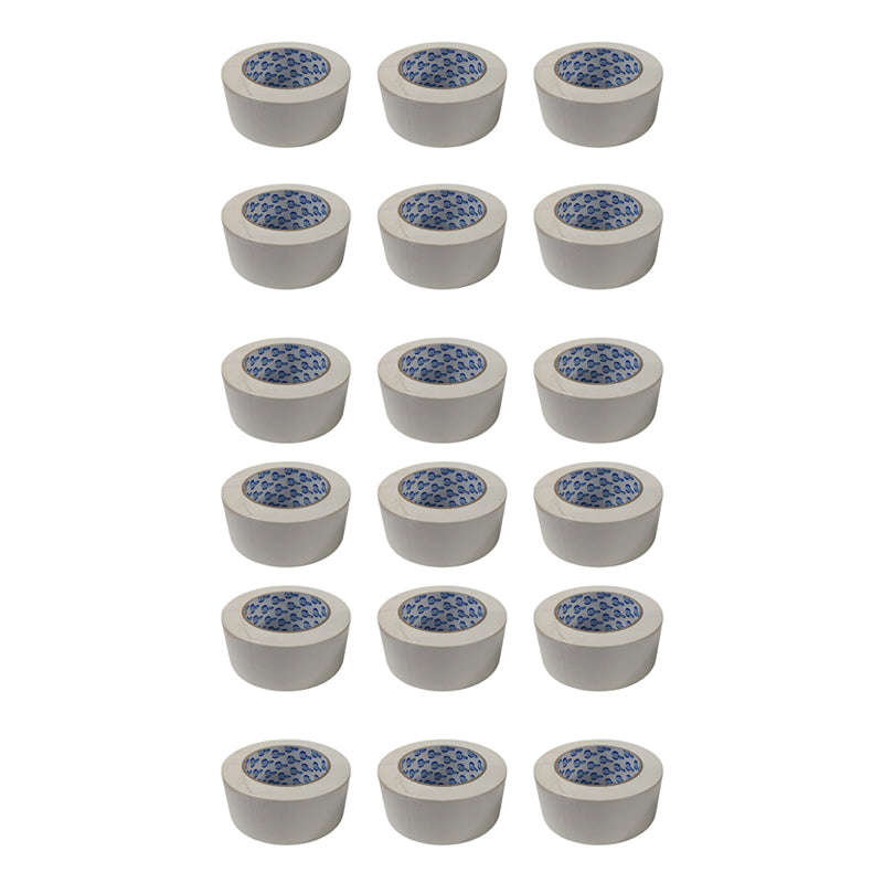 AVAST Duct Tape White 48mm x 25 MT ( 18 Pack )