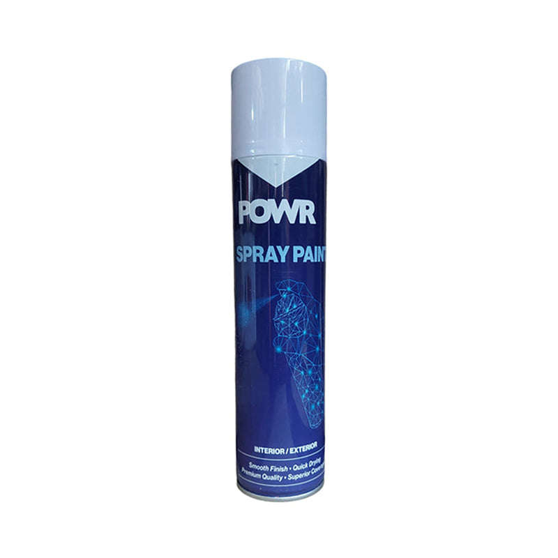 POWR Spray Paint STD 300ml Tin White Appliance