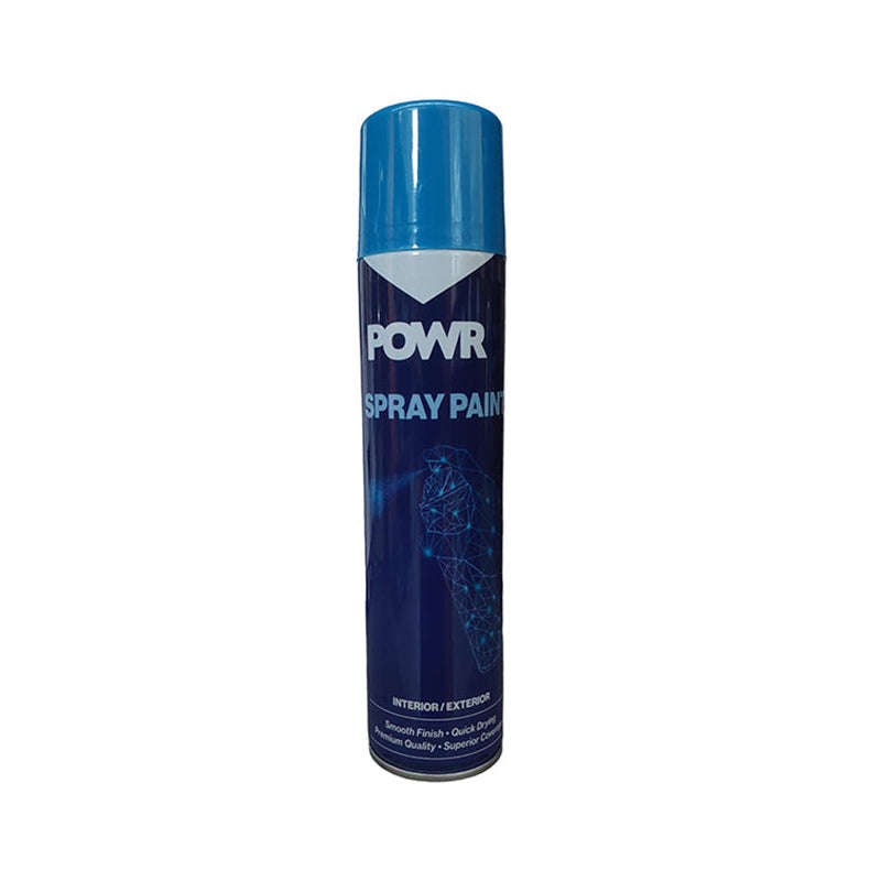 POWR Spray Paint STD 300ml Tin Blue Electric
