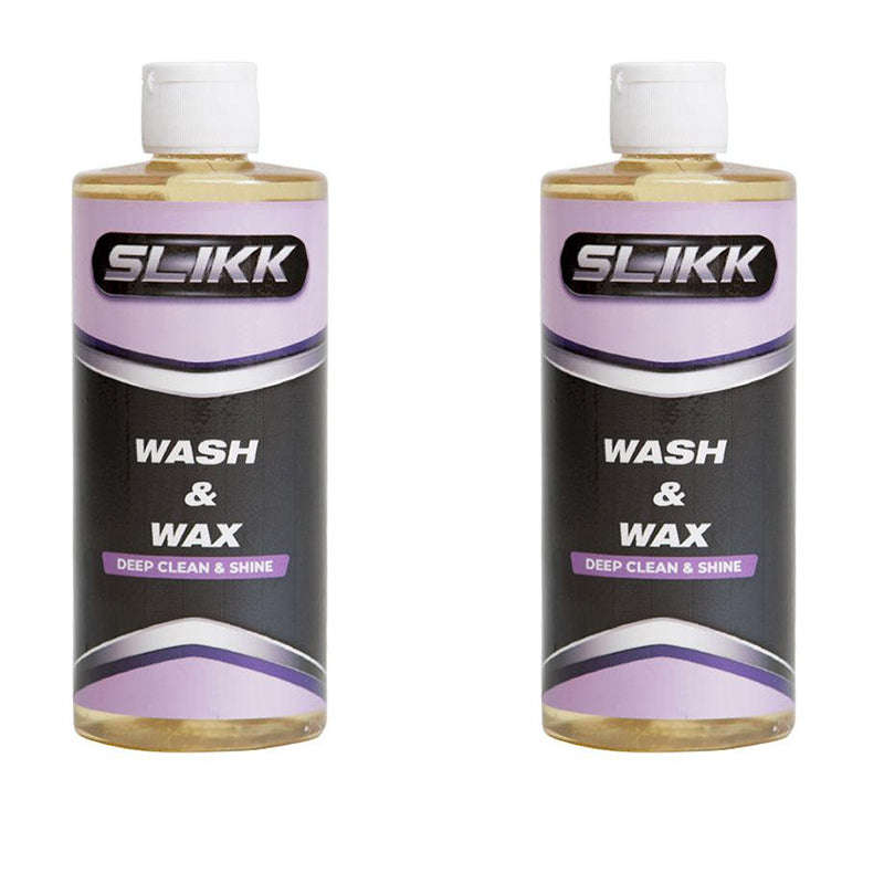 SLIKK Wash & Wax Car Shampoo 500ml ( 2 Pack )