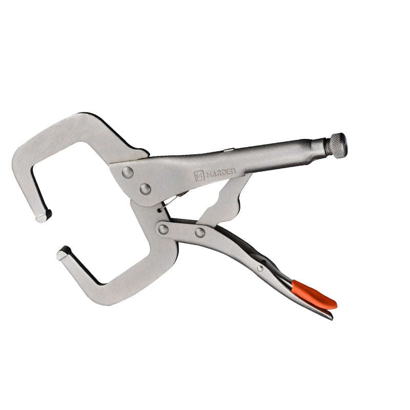 HARDEN C-Clamp Lock Grip Plier Swivel Clamp 11" (275mm)