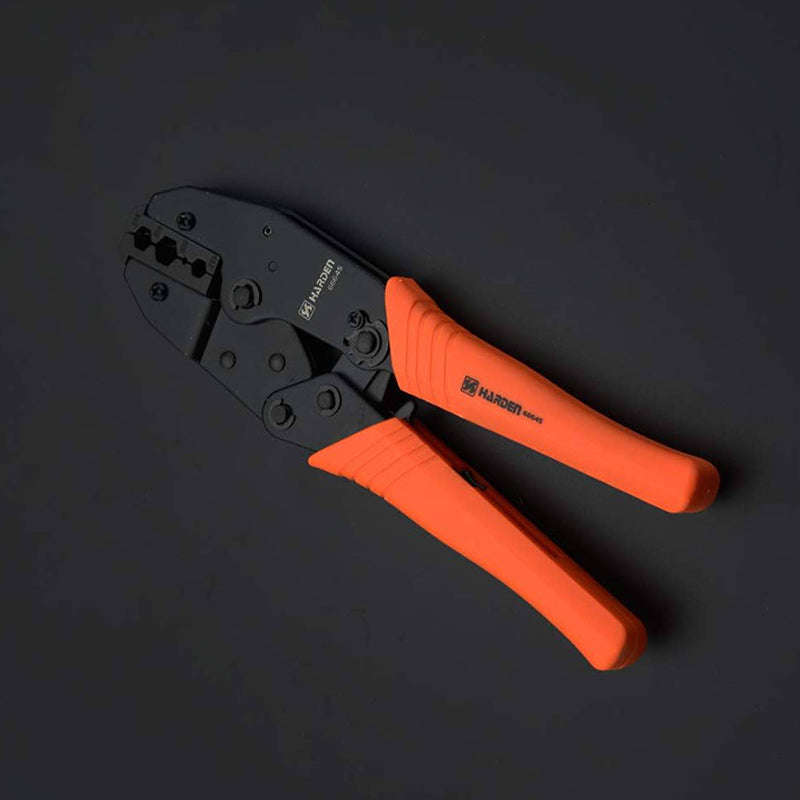 HARDEN Ratchet Crimper For Insulated Terminals 215mm