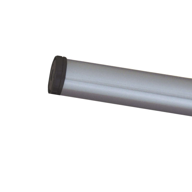 ROCO Worktop Table Leg Satin Chrome 710mm x 60mm