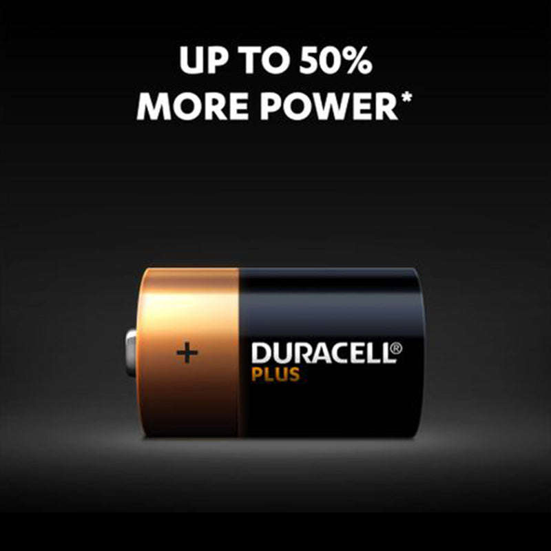DURACELL Plus Battery D Torch Battery 1.5v ( Pack of 2 )
