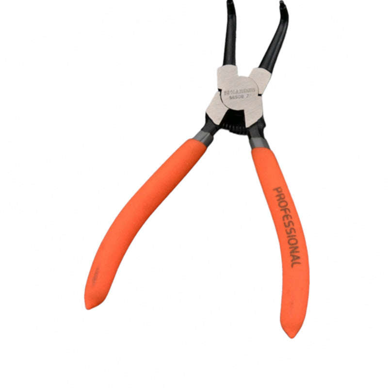 HARDEN Circlip Plier Internal Bent Jaw 7" (170mm)