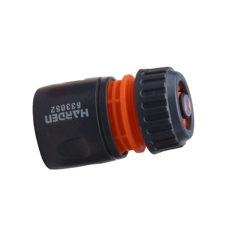 HARDEN Hose Quick Connector With Stop  1/2"