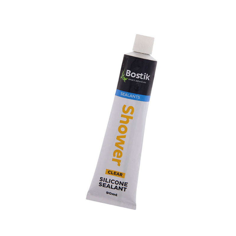 BOSTIK Shower Sanitary Silicone Sealant Clear 90ml