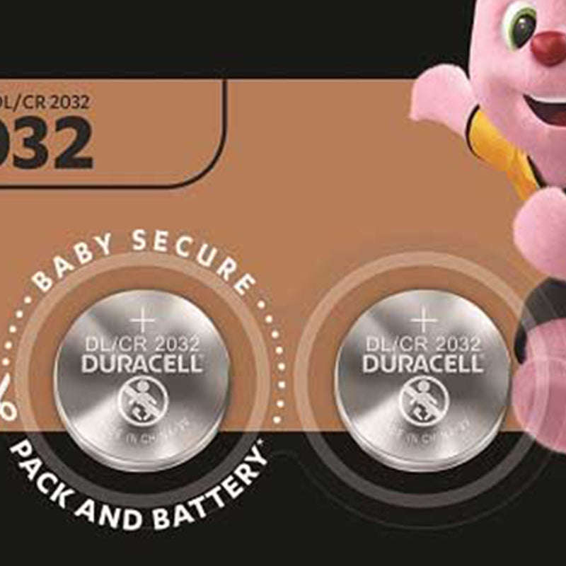 DURACELL Battery CR2032 Lithium Coin 3v ( Pack of 2 )