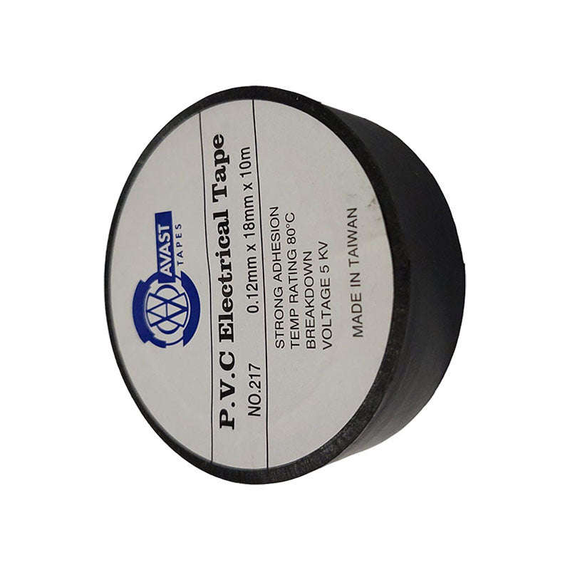AVAST PVC Insulation Tape Black 10m