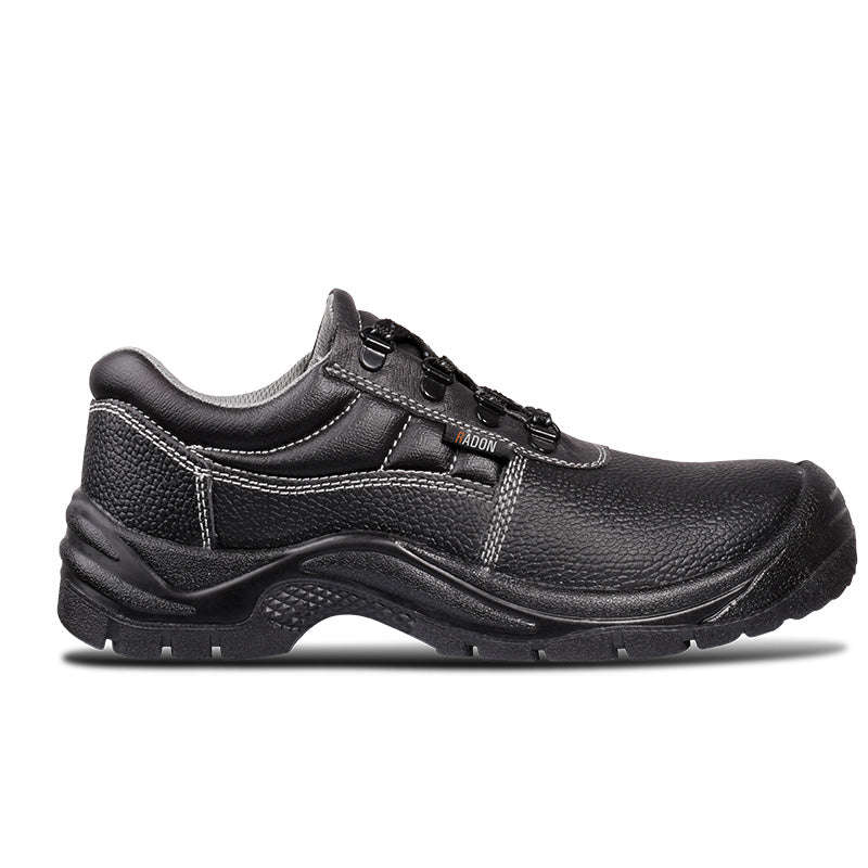 DOT Radon Oil/Acid Safety Shoe Heat Resistant Leather Black
