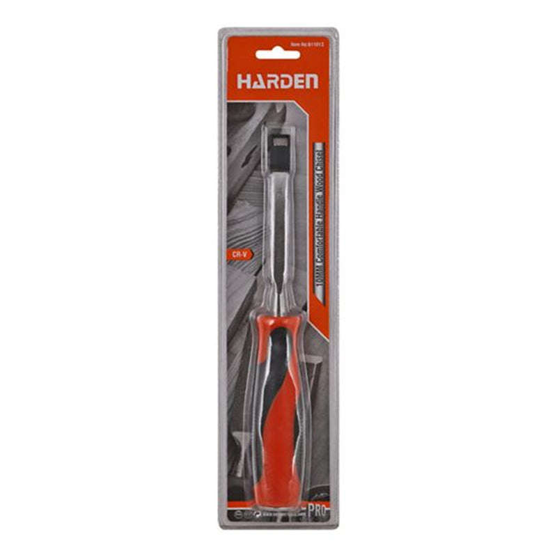 HARDEN Orange/black Handle Wood Chisel