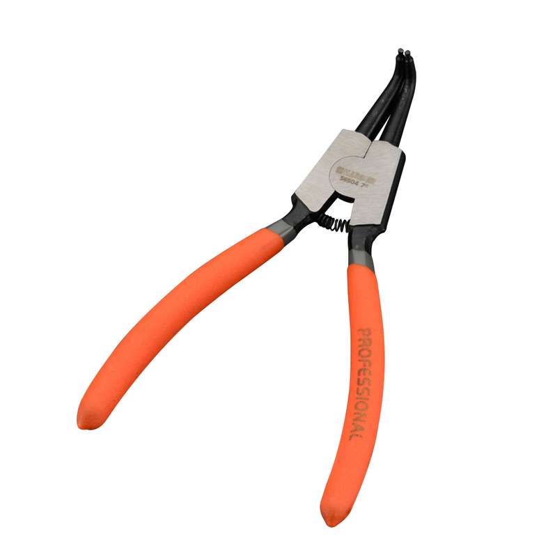 HARDEN Circlip Plier External Bent Jaw 7" (170mm)