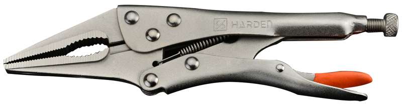HARDEN Long Nose Lock Grip Pliers 9" (218mm)