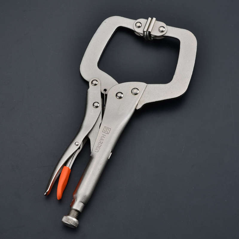 HARDEN C-Clamp Lock Grip Plier Fixed Clamp 11" (275mm)