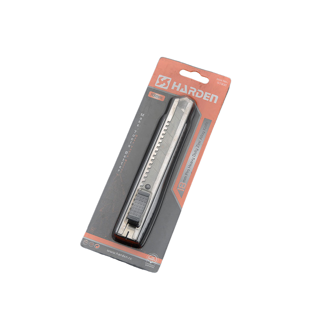 HARDEN Pro Heavy Duty Zinc Alloy Utility Craft Knife 18mm