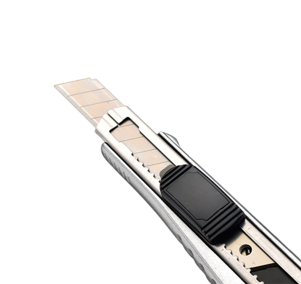 HARDEN Pro Metal Utility Craft Knife with 6 Piece Blade 18mm