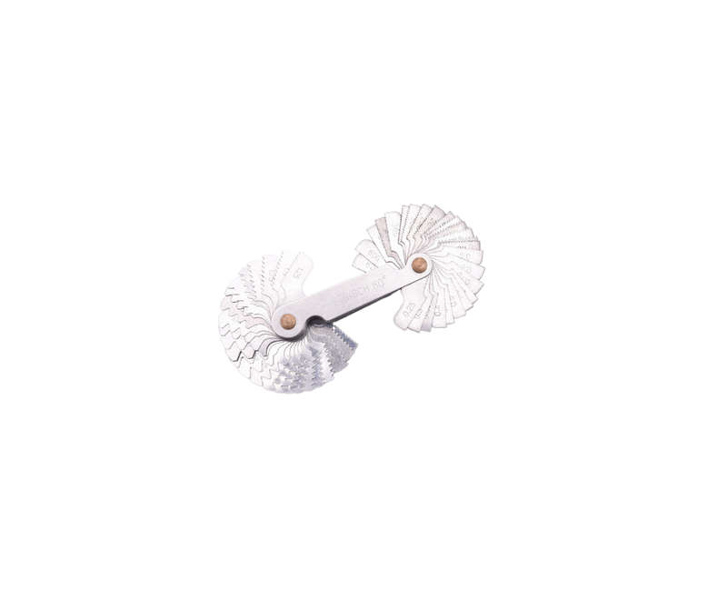 HARDEN 52 Piece Thread Pitch Gauge (Metric & Imperial)