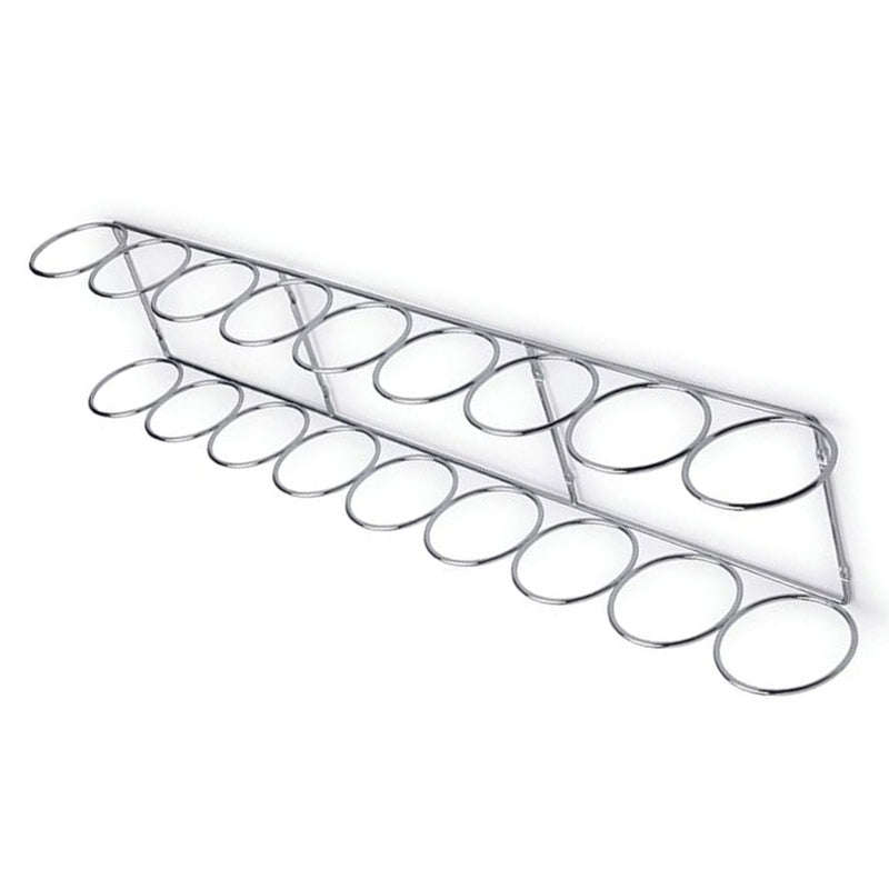 ROCO Wine Bottle Holder 9 Ring Chrome