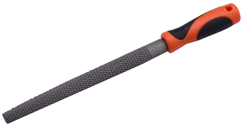 HARDEN 8"  Half Round Rasp with Soft Handle (200mm)
