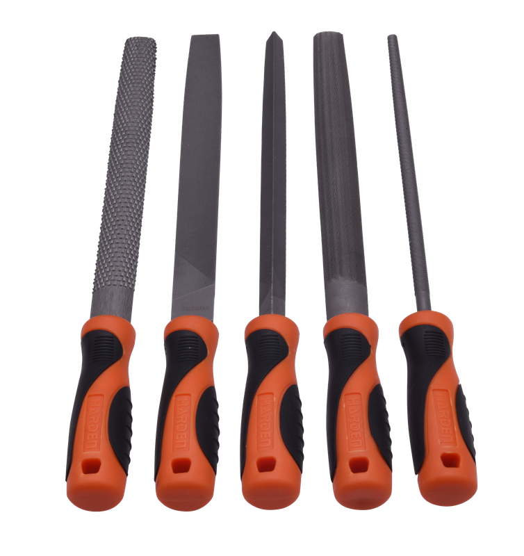 HARDEN 8" 5 Piece Metal File Tool Set (200mm)