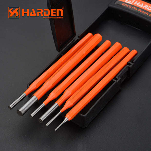 HARDEN 6 Piece Pin Punch Set