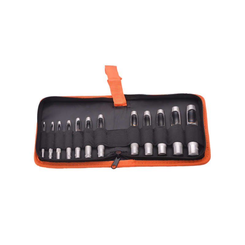 HARDEN 12 Piece Hollow Punch Set 3-16mm