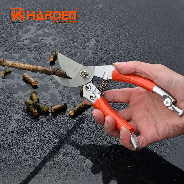 HARDEN Garden Pruner with Zinc Alloy Handle 200mm