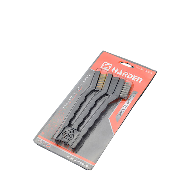 HARDEN 3 Piece Brush Set 175mm
