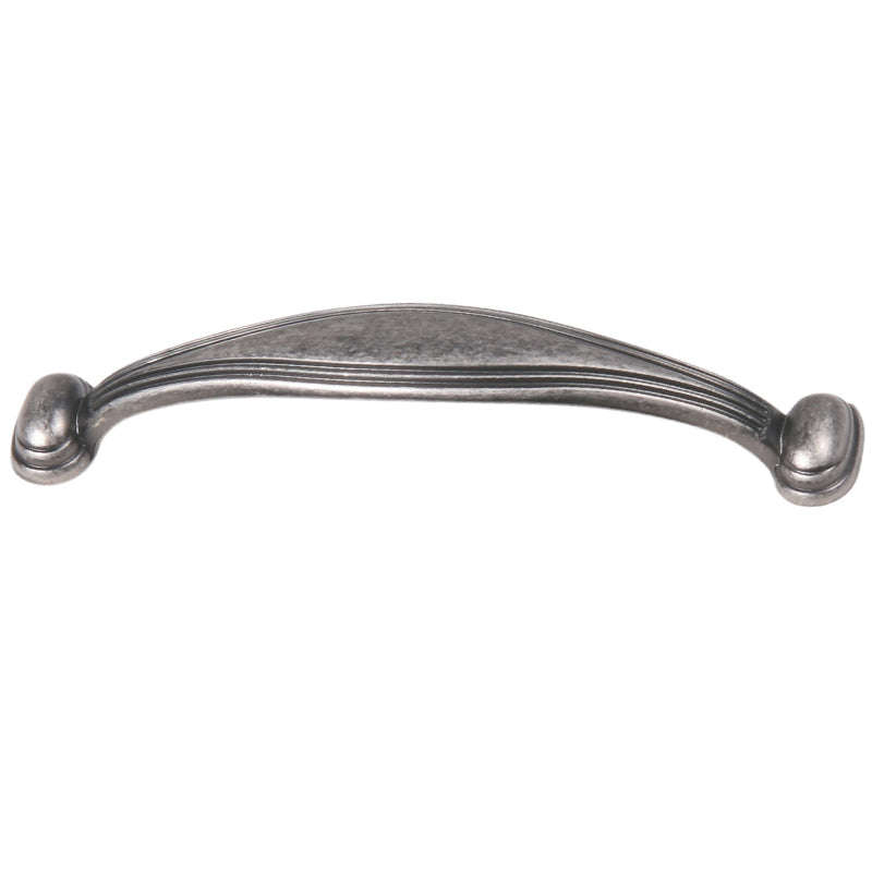 ROCO Victoria Antique Cupboard Handle Oxidised Tin 96mm