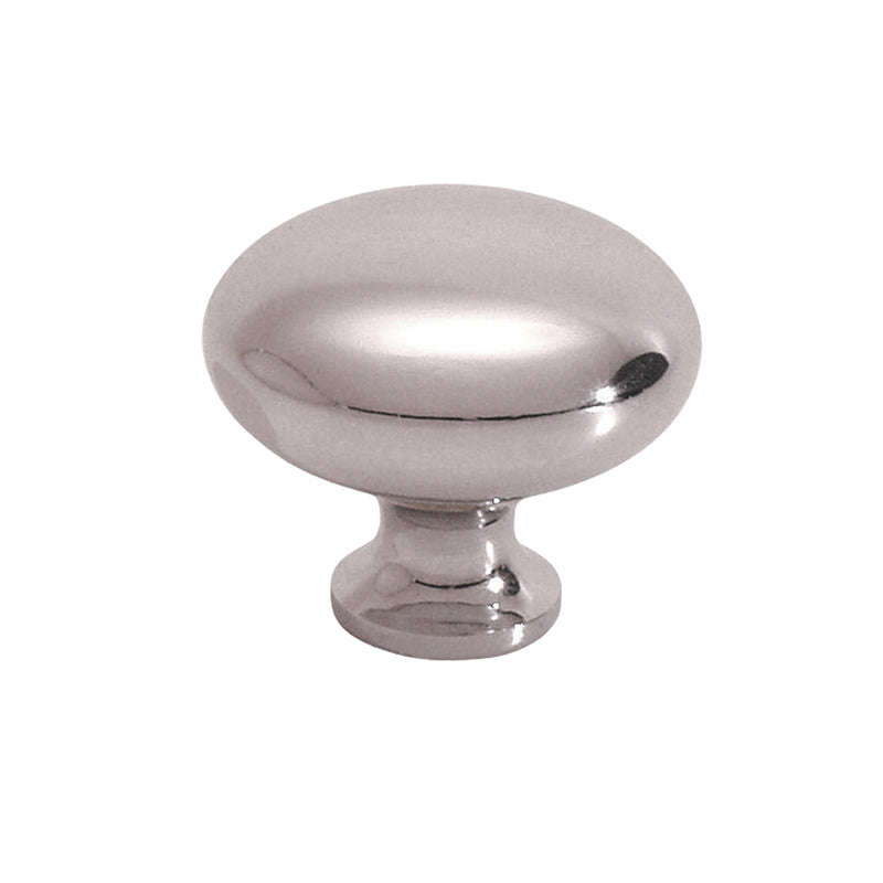 ROCO Small Base Drawer Knob Chrome Plated 32mm