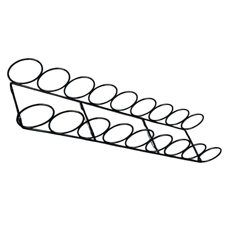 ROCO Wine Bottle Holder 9 Ring Matt Black